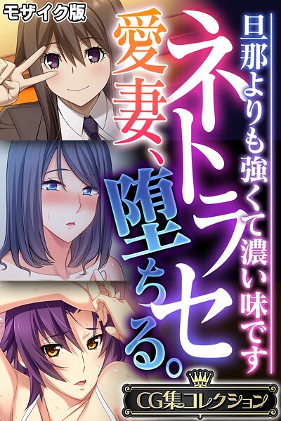 ネトラセ愛妻、堕ちる。 〜旦那よりも強くて濃い味です〜【CG集コレクション】 モザイク版【フルカラー×大人のSEXY絵本】評価